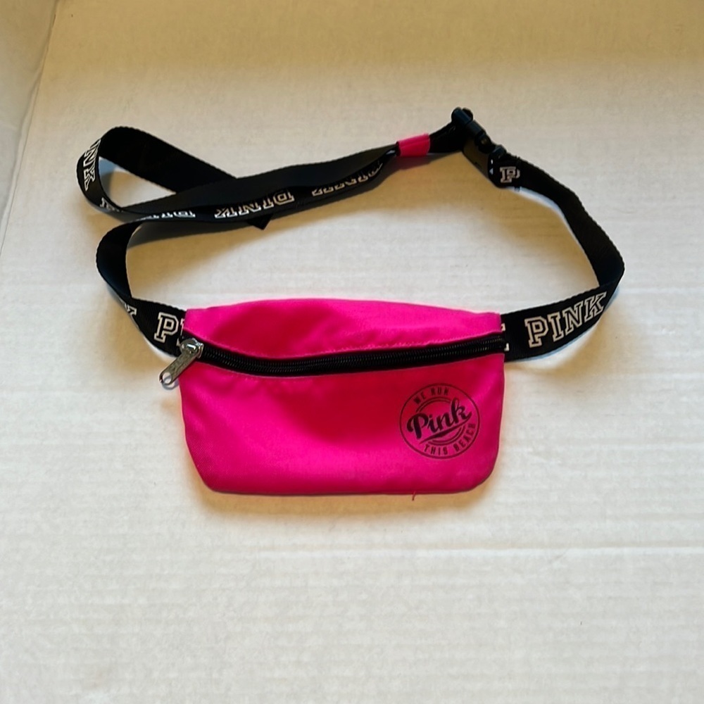 Pink belt bag